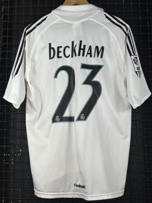 Camisa Real Madrid Adidas 2005 David Beckham - Imagem 2