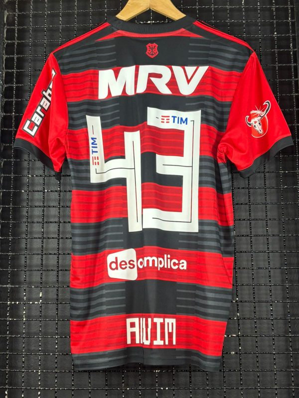 Camisa Flamengo Adidas 2018 Léo Duarte ‘’Alvim’’ rubro-negra - Imagem 2