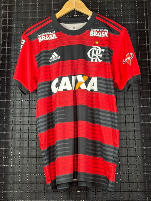 Camisa Flamengo Adidas 2018 Léo Duarte ‘’Alvim’’ rubro-negra