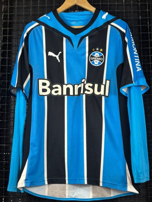 Camisa Grêmio Puma 2009 tricolor mangas longas