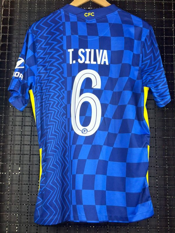 Camisa Chelsea Nike 2021 Thiago Silva - Imagem 2