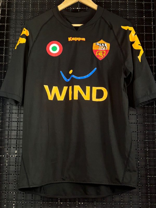 Camisa Roma Kappa 2007 Cicinho terceiro uniforme