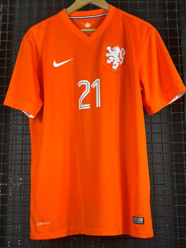 Camisa Holanda Nike 2014 Memphis Depay