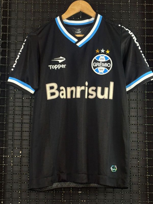 Camisa Grêmio Topper 2013 terceiro uniforme preta
