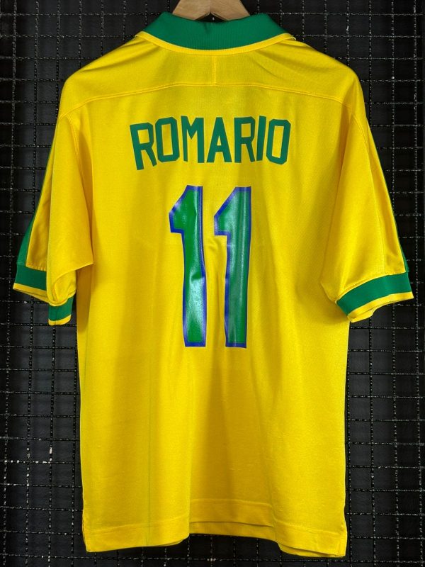 Camisa Brasil Nike 1997 Romário amarela - Imagem 2