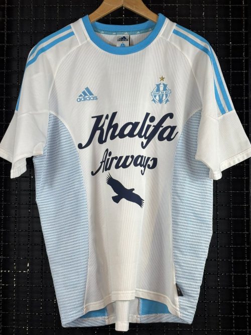 Camisa Olympique de Marseille - FRA Adidas 2002 Fernandão
