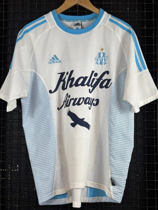 Camisa Olympique de Marseille - FRA Adidas 2002 Fernandão