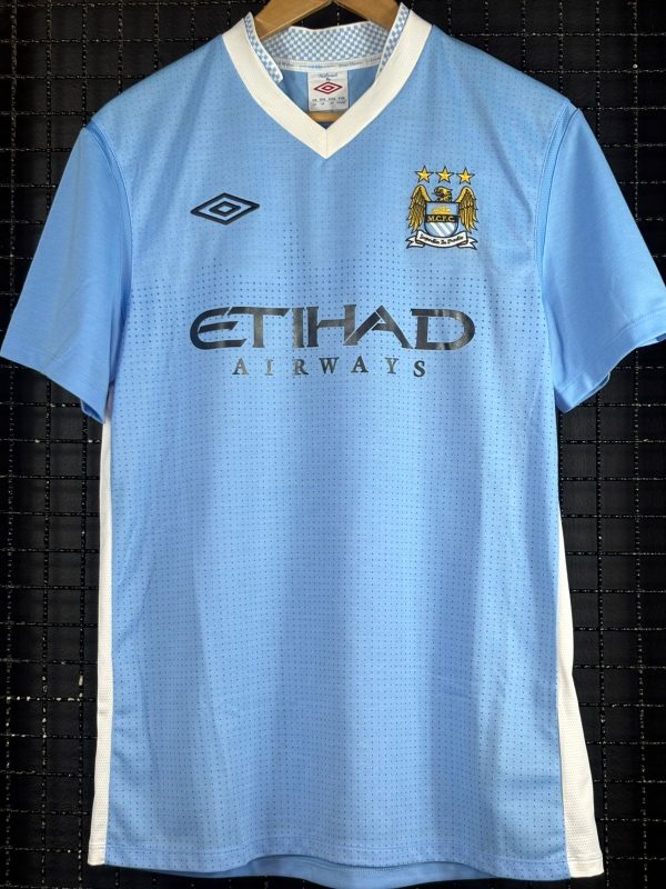Camisa Manchester City Umbro 2011 Carlitos Tévez