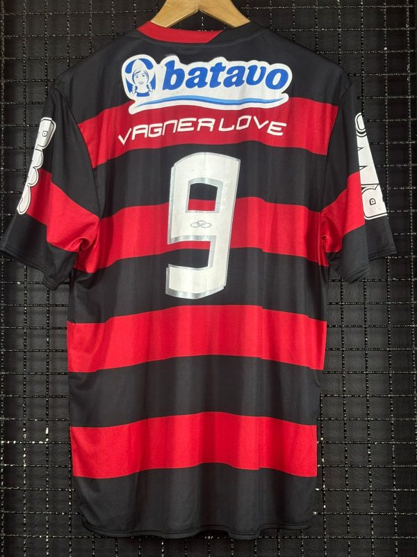 Camisa Flamengo Olympikus 2009 Vagner Love BMG - Imagem 2