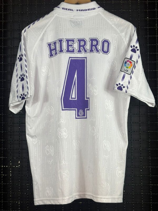 Camisa Real Madrid Kelme 1996 Hierro - Imagem 2