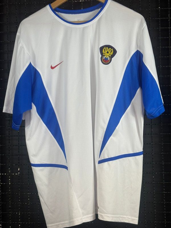 Camisa Rússia Nike 2002 branca