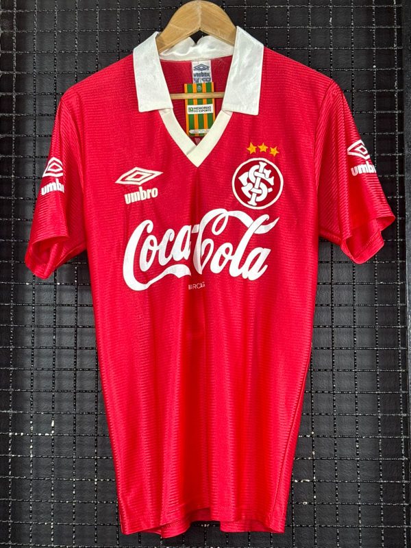 Camisa Internacional Umbro 1989 vermelha