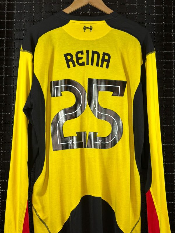 Camisa Liverpool Warrior 2012 Pepe Reina goleiro mangas longas - Imagem 2