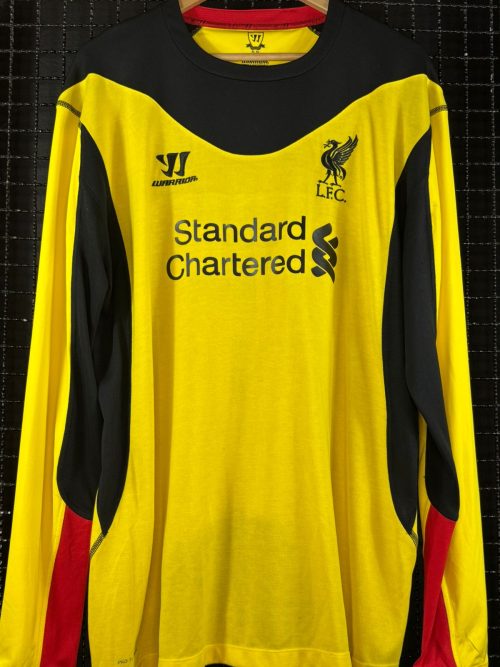 Camisa Liverpool Warrior 2012 Pepe Reina goleiro mangas longas