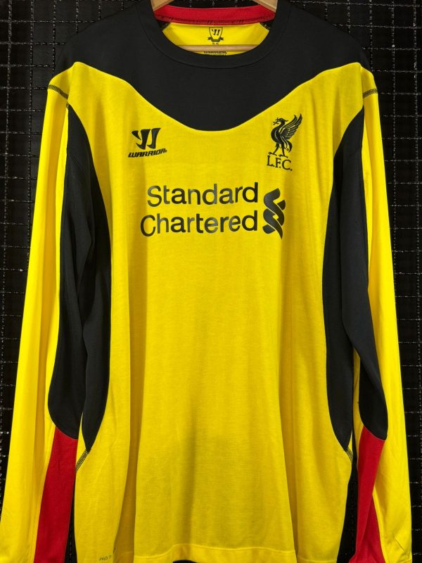 Camisa Liverpool Warrior 2012 Pepe Reina goleiro mangas longas