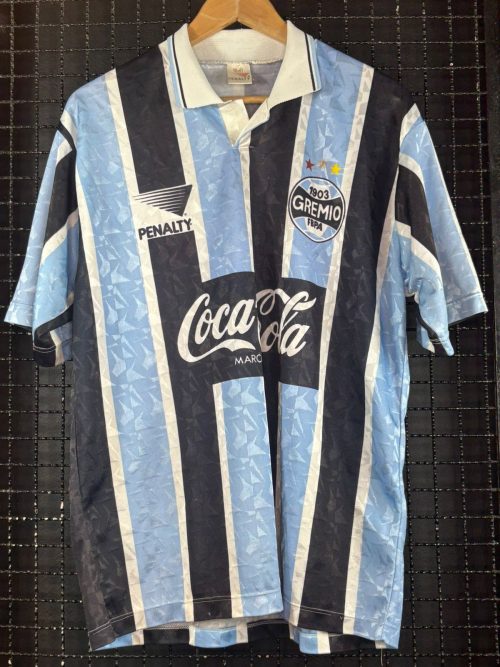 Camisa Grêmio Penalty 1994 Nildo tricolor