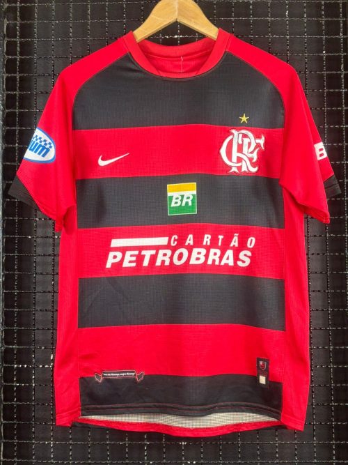 Camisa Flamengo Nike 2006 rubro-negra