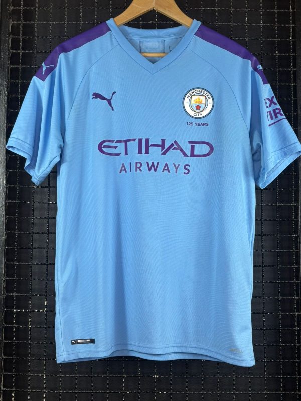Camisa Manchester City Puma 2019 Leroy Sané 125 Anos