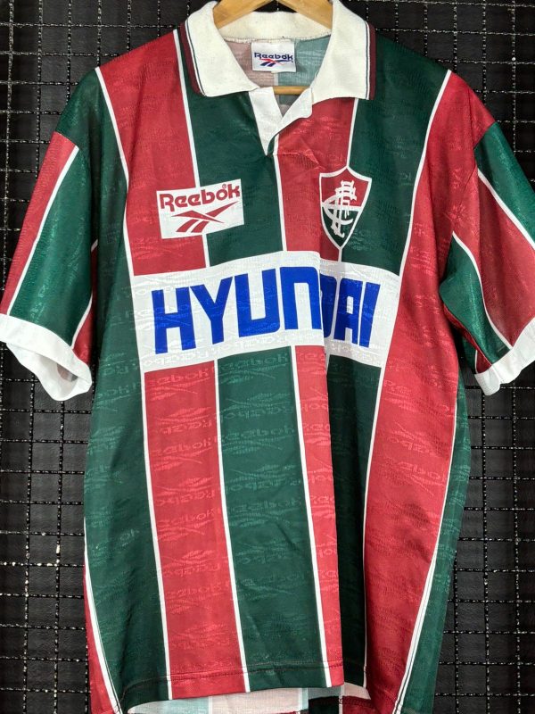 Camisa Fluminense Reebok 1995 Renato Gaúcho tricolor