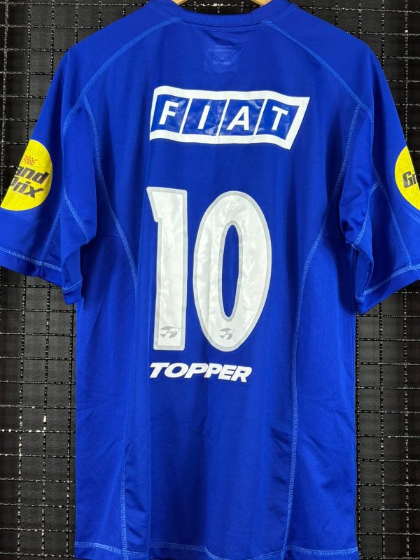 Camisa Cruzeiro Topper 2001 Novo Marea azul - Imagem 2