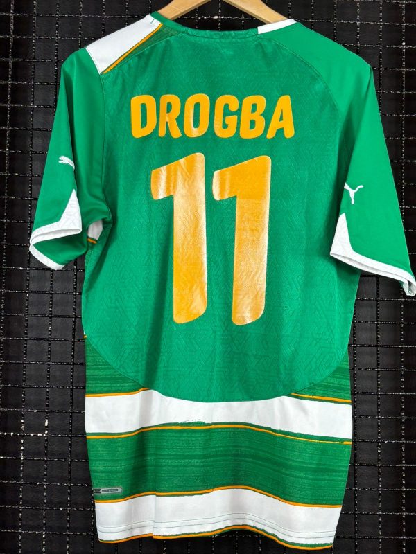 Camisa Costa do Marfim Puma 2010 Didier Drogba - Imagem 2