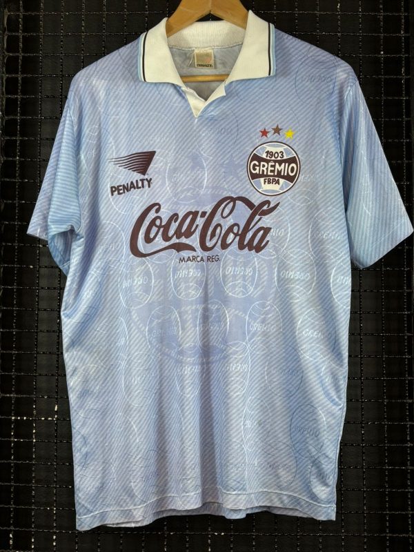 Camisa Grêmio Penalty 1994 celeste