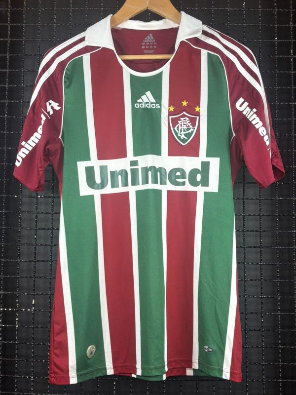 Camisa Fluminense Adidas 2008 Thiago Neves tricolor