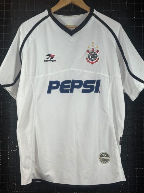 Camisa Corinthians Topper 2001 branca