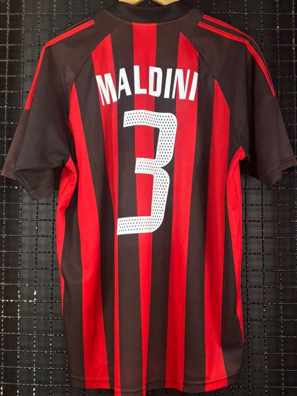 Camisa Milan Adidas 2002 Paolo Maldini - Imagem 2