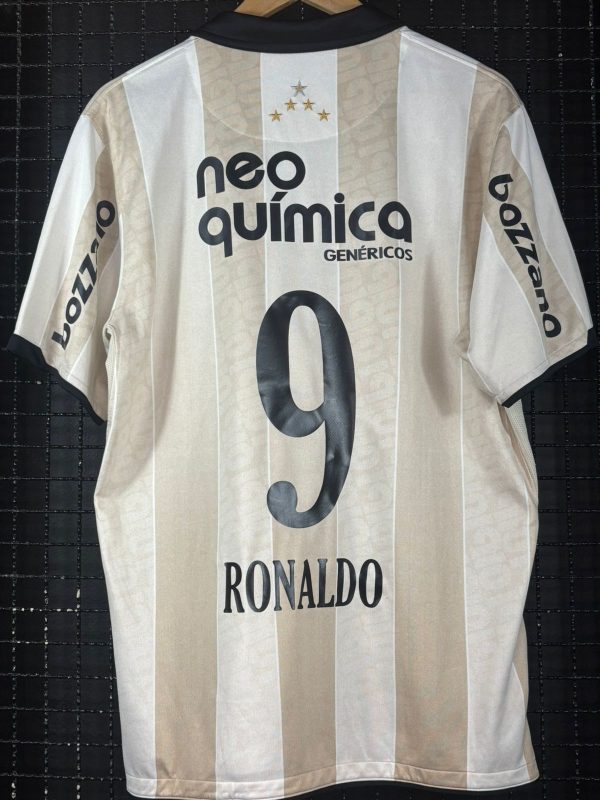 Camisa Corinthianas Nike 2010 Ronaldo Fenômeno comemorativa Centenário - Imagem 2