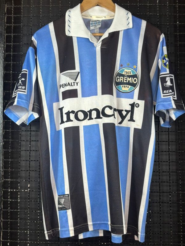 Camisa Grêmio Penalty 1997 Ironcryl tricolor