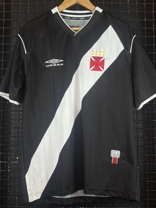 Camisa Vasco da Gama Umbro 2002 preta