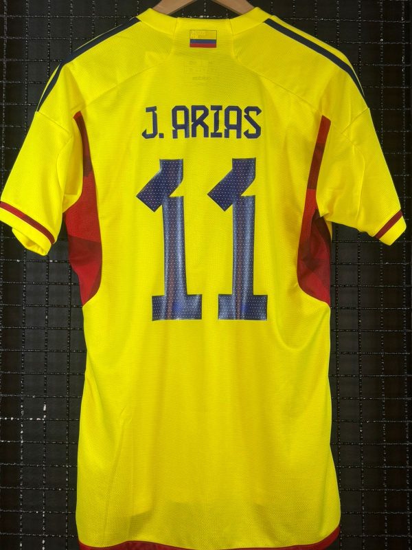 Camisa Colômbia Adidas 2022 Jhon Arias - Imagem 2
