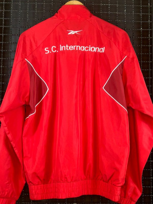 Jaqueta corta-vento Internacional Reebok vermelha - Imagem 2