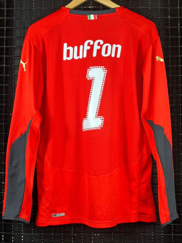 Camisa Itália Puma 2008 Gianluigi Buffon goleiro mangas longas - Imagem 2