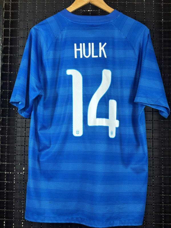 Camisa Brasil Nike 2014 Hulk azul - Imagem 2