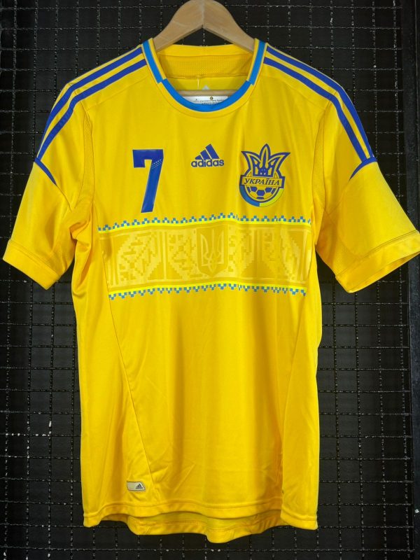 Camisa Ucrania Adidas 2012 Schevchenko