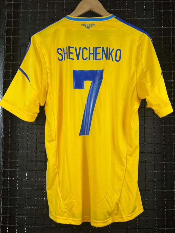 Camisa Ucrania Adidas 2012 Schevchenko - Imagem 2