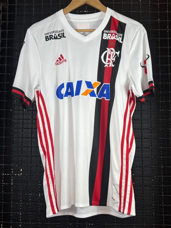 Camisa Flamengo Adidas 2017 Geuvânio branca