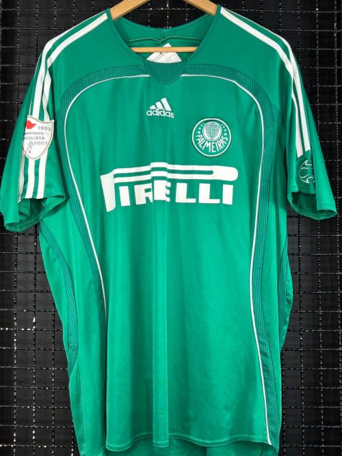 Camisa Palmeiras Adidas 2006 Paulistão 2007 Amaral