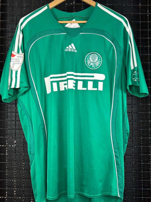 Camisa Palmeiras Adidas 2006 Paulistão 2007 Amaral