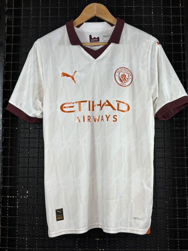 Camisa Manchester City Puma 2023 Julian Alvarez branca