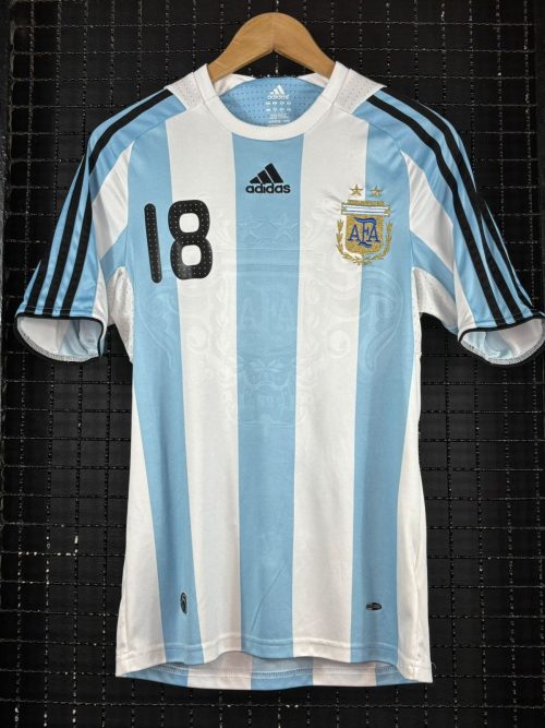 Camisa Argentina Adidas 2008 Lionel Messi