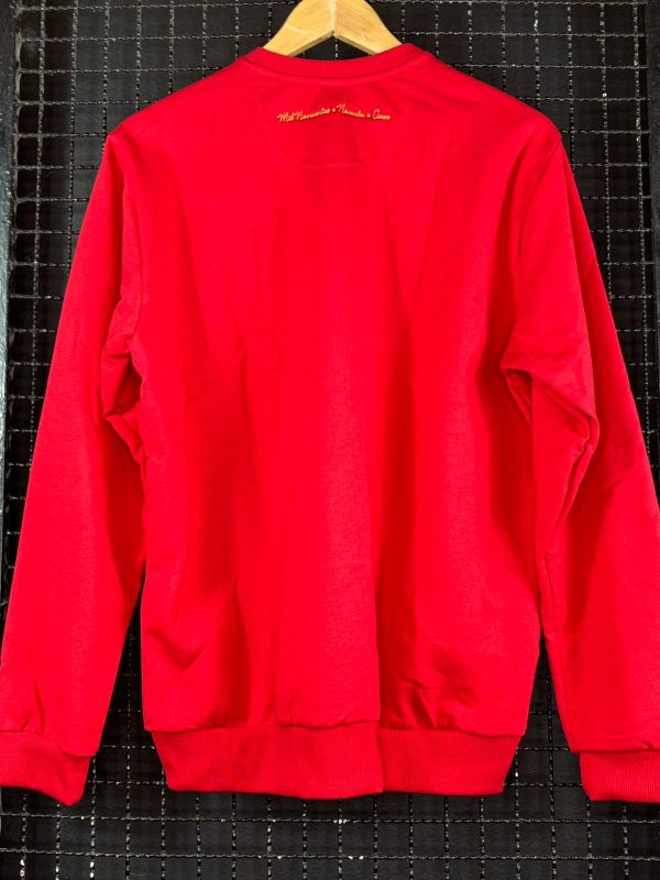 Moletom Internacional 1995 retrô vermelho - Imagem 2
