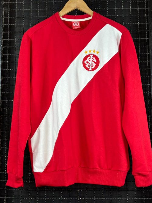 Moletom Internacional 1995 retrô vermelho