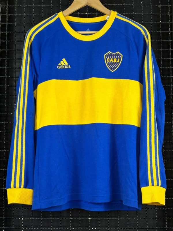 Camisa Boca Juniors Adidas 2020 Icon Mangas longas