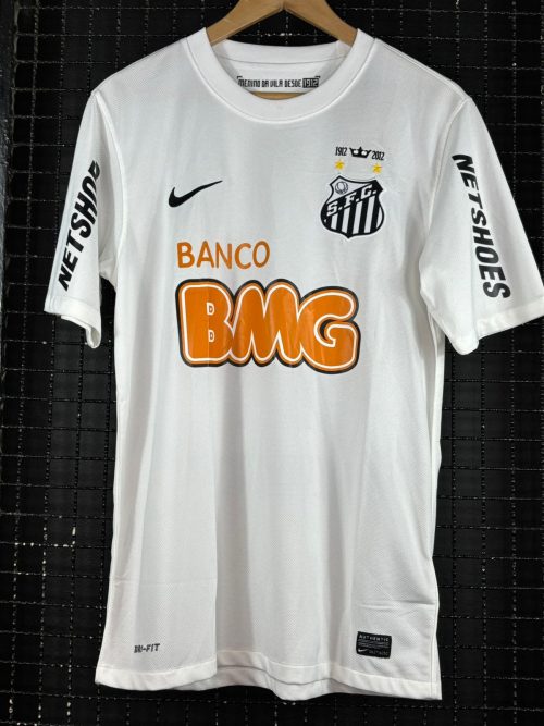 Camisa Santos Nike 2012 Neymar Jr centenário branca