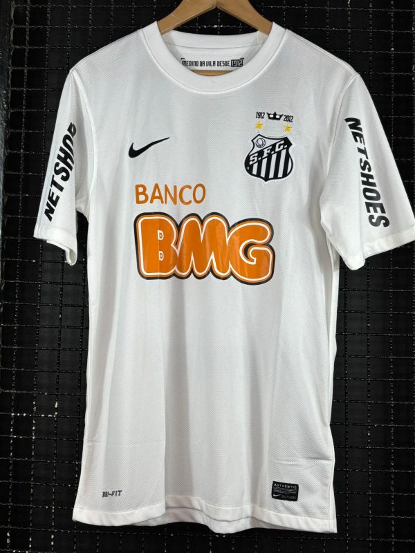 Camisa Santos Nike 2012 Neymar Jr centenário branca