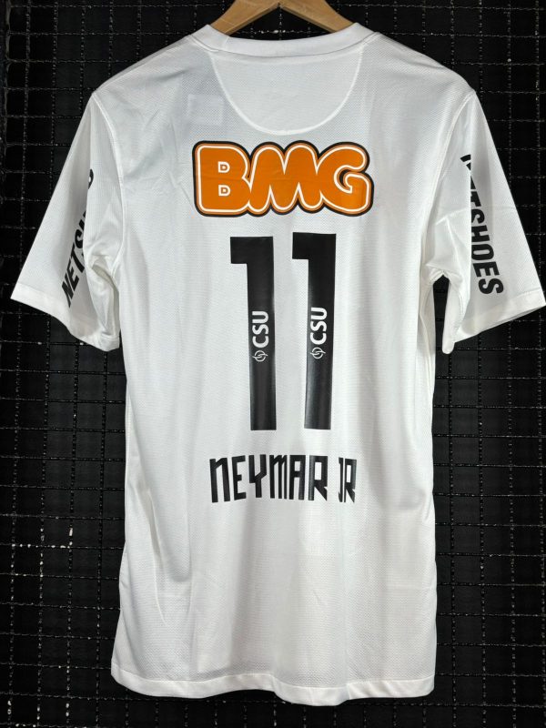 Camisa Santos Nike 2012 Neymar Jr centenário branca - Imagem 2