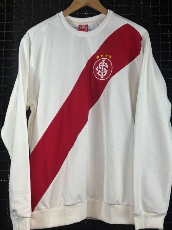 Moletom Internacional licenciado branco